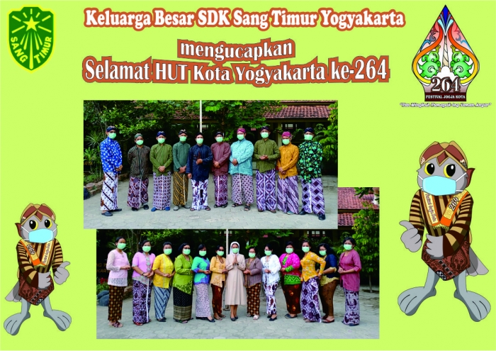 HUT Kota Yogyakarta Ke-264