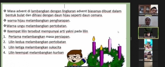 Menyambut Sukacita Natal bersama Siswa SDK Sang Timur Yogyakarta