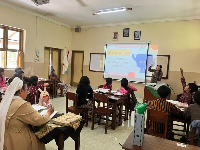 Supervisi Pendidikan Menguatkan Semangat Guru SDK Sang Timur Yogyakarta