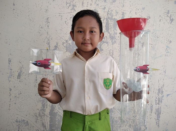 Percobaan Kincir Angin dan Air