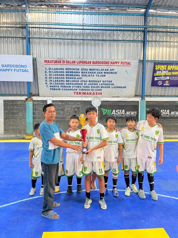 Prestasi Gemilang Futsal SDK Sang Timur Yogyakarta