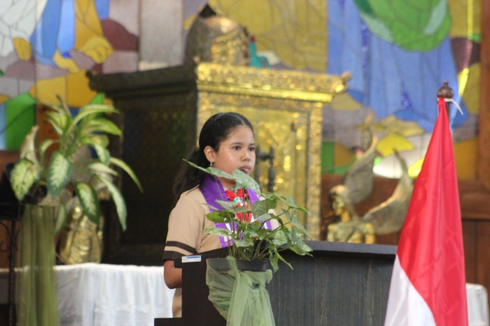Misa Hari Kepanduan Dunia di Gereja Kristus Raja Baciro