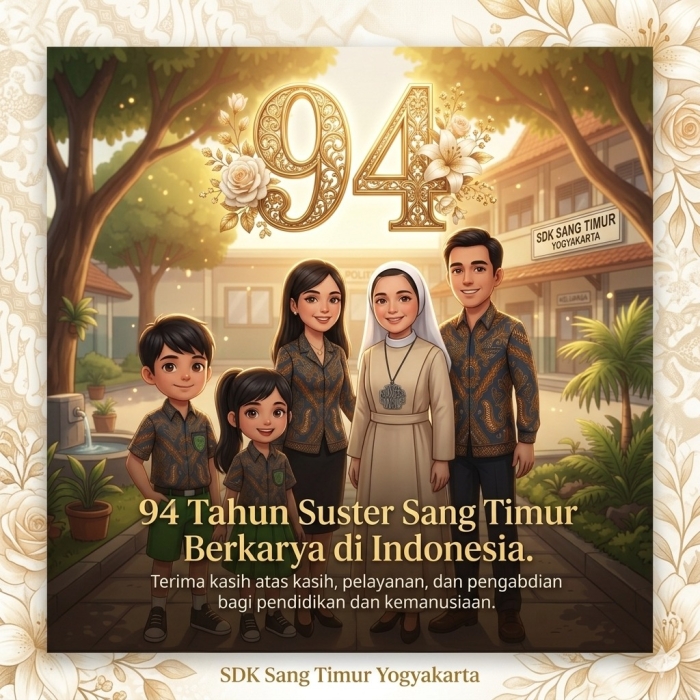 94 Tahun Sang Timur Berkarya